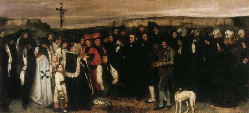 Gustave Courbet The Burial at Ornans china oil painting image